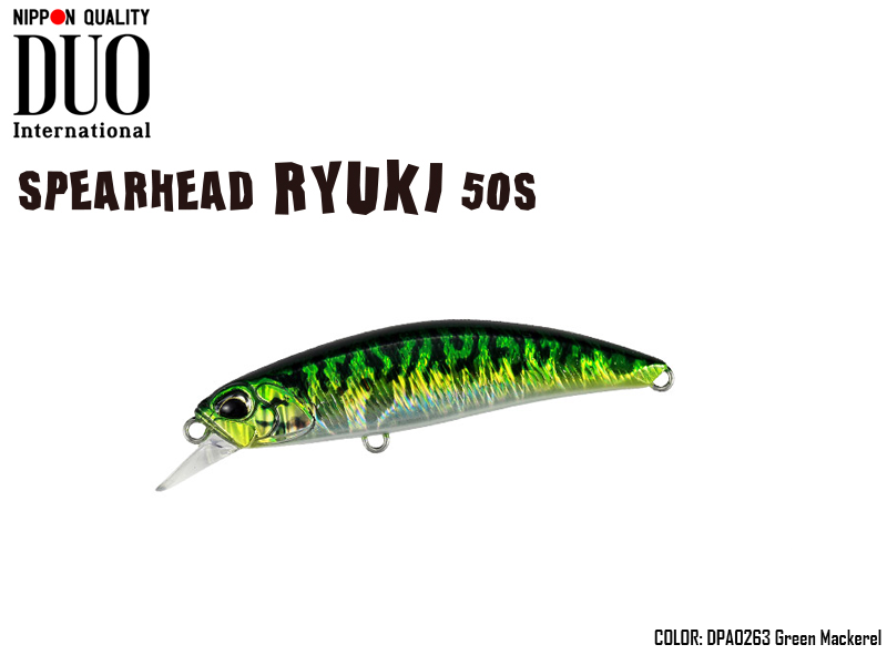 DUO Spearhead Ryuki 50S SW (Length: 50mm, Weight: 4.5gr, Color