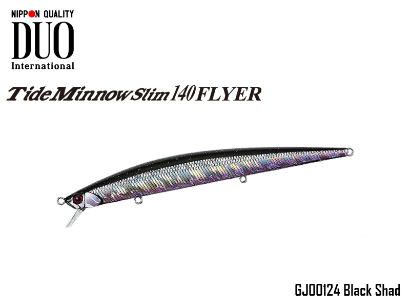 DUO Slim Tide Minnow 140 Flyer Lures (Length: 140mm, Weight: 21g