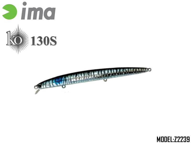 IMA KO 130S Lures (Size: 130mm, Weight: 12gr, Color: Z2238