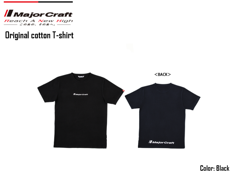 Major Craft Cotton T-shirt( Color: Black, Size: S)