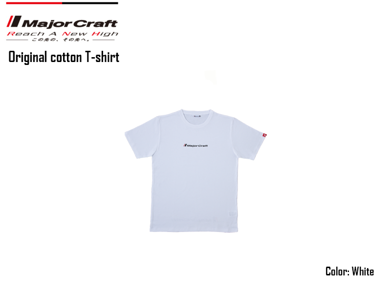 Major Craft Cotton T-shirt( Color: White, Size: 4L)