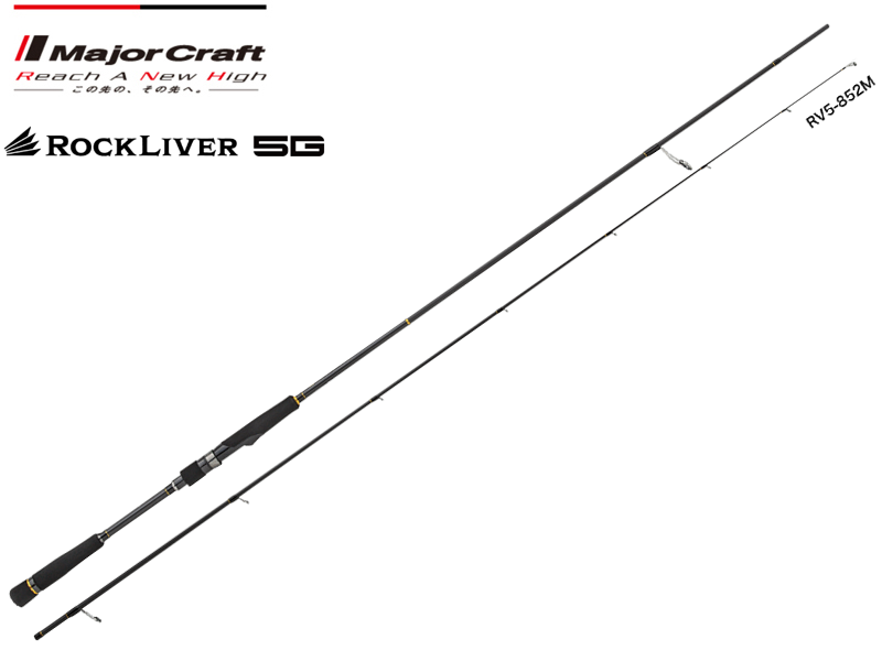 Major Craft Rock Liver 5 RV5-802ML (Length: 2.44mt, Lure: 3-25gr)