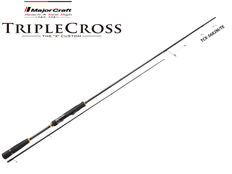 Major Craft Tripple Cross Tip Run TCX-S682ML/TE (Length: 2.07mt, Lure: max 70gr)