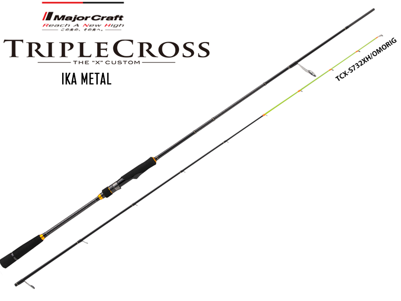 Major Craft Tripple Cross Ika Metal TCX-S732XH/OMORIG (Length: 2.23mt, Lure: 50-160gr)