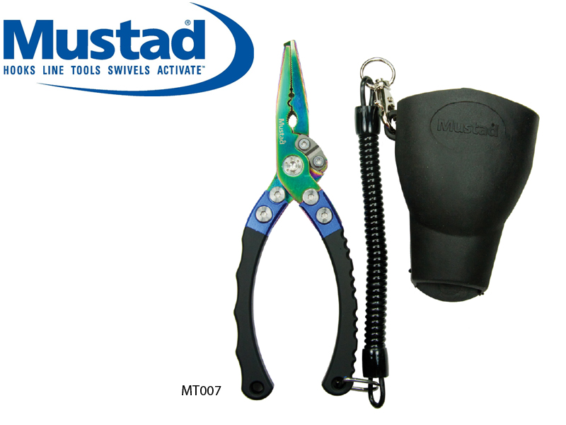 Mustad 6.5” Hybrid Pliers With Rubber Holster [MUSTMT007] - €26.36