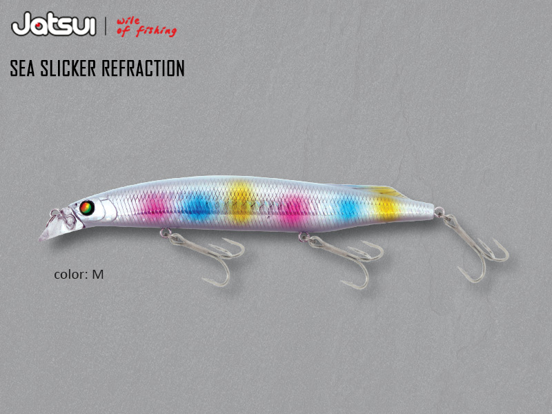 Jatsui Sea Slicker Refraction (Length: 125mm, Weight: 21gr, Color: M)