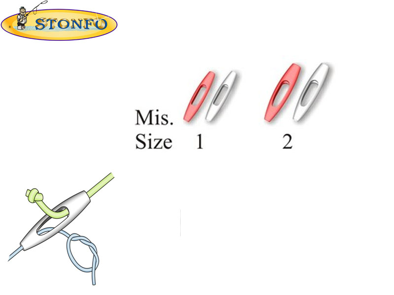 Stonfo Cast Connectors (Size 1: fly line from 3 to 6, 6pcs