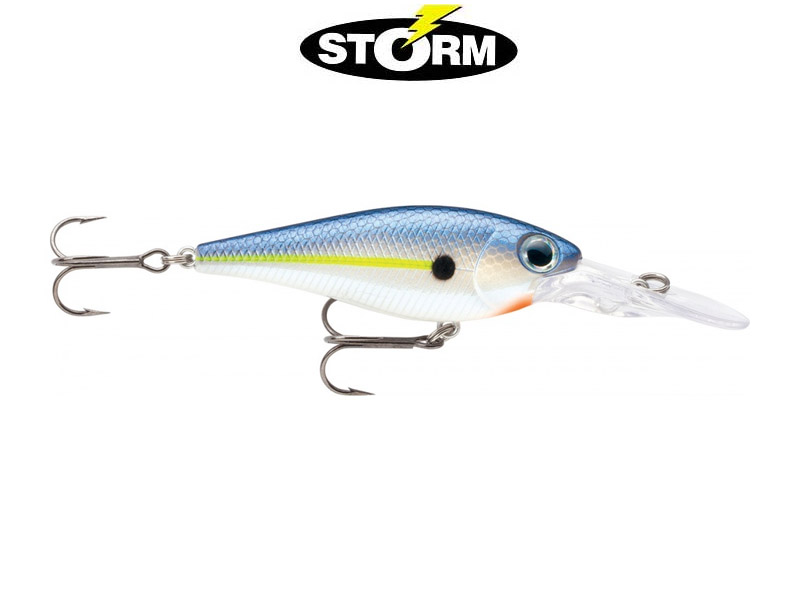 Storm Smash Shad Lures (Size: 5cm, Weight: 5g, Color: Hot Blue Shad)