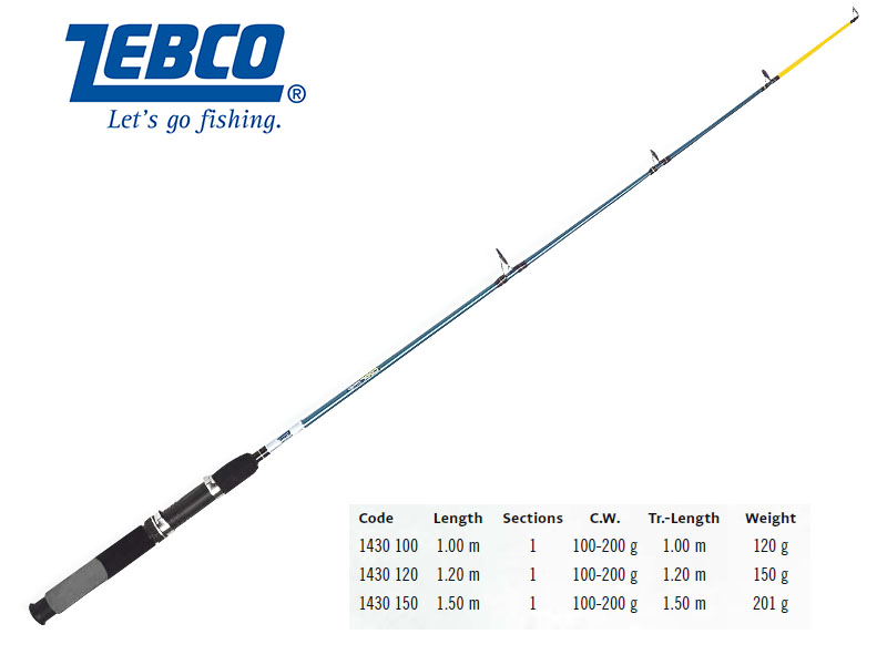 Zebco Cool Solid 3.3'-5' (1.20m, 100g - 200g)