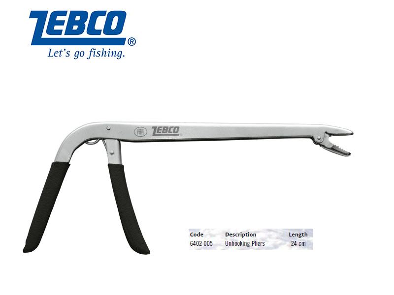 Zebco Stainless Steel Unhooking Pliers (Length: 24cm) [ZEBC6402005] -  €12.76 : , Fishing Tackle Shop