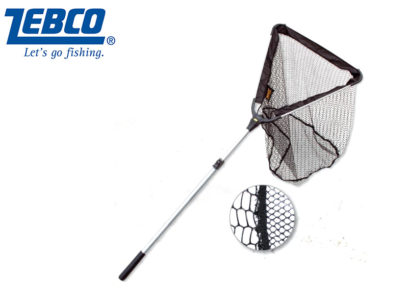 Zebco Wide Mesh Telescopic Foldable Angler Fishing Landing Nets 