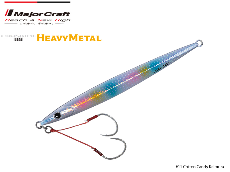 Major Craft Crossride Heavy Metal (Color: #11 Cotton Candy UV, Weight:  100gr) [MAJORXRJ-100/11] - €11.02 : , Fishing Tackle Shop