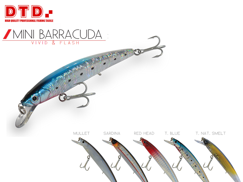 DTD Mini Barracuda (Size: 95mm, Color: Mullet) [DTD50334/MT