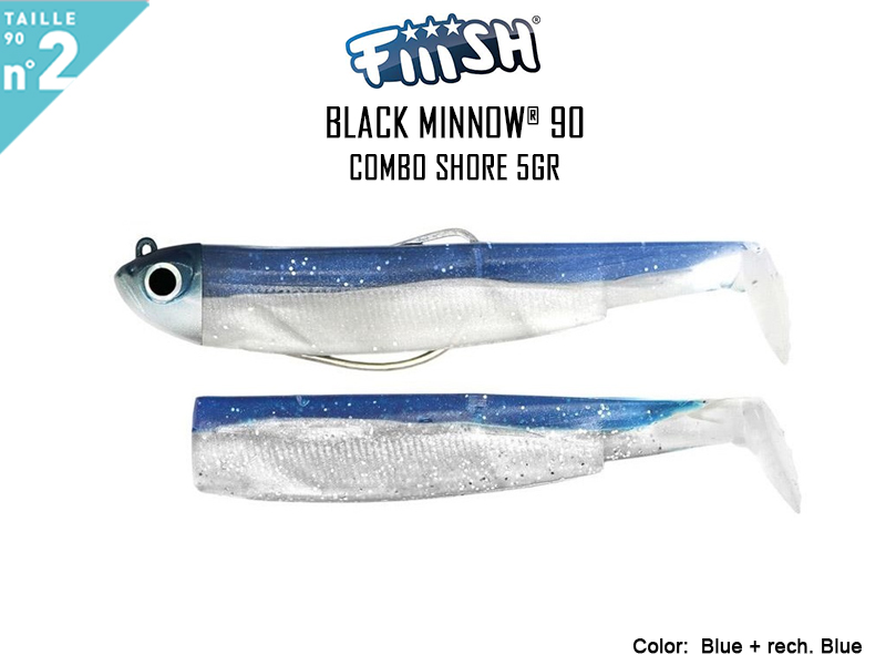 Fiiish Black Minnow 90mm No2