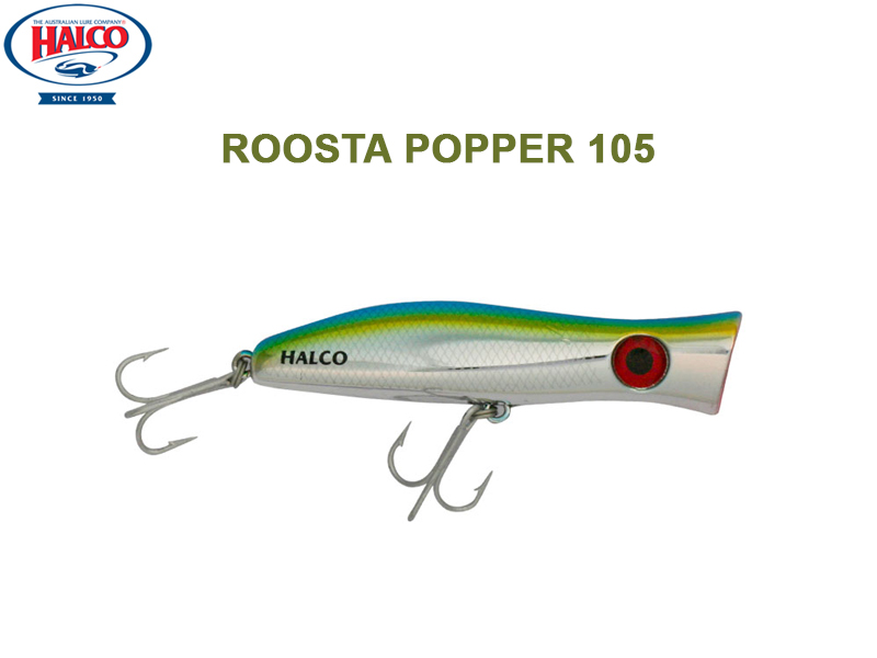 Halco Roosta Popper 105 (105mm, 30gr, Color: H87) [HALCRP105/H87] - €9.77 :  , Fishing Tackle Shop