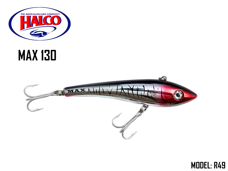 Halco Max 130 (130mm, 80gr, Color: R49) [HALC1826] - €9.77 :  , Fishing Tackle Shop