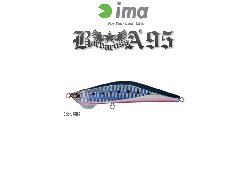 IMA Barbarossa 95 (Length: 95mm, Weight: 22gr, Color: #007)
