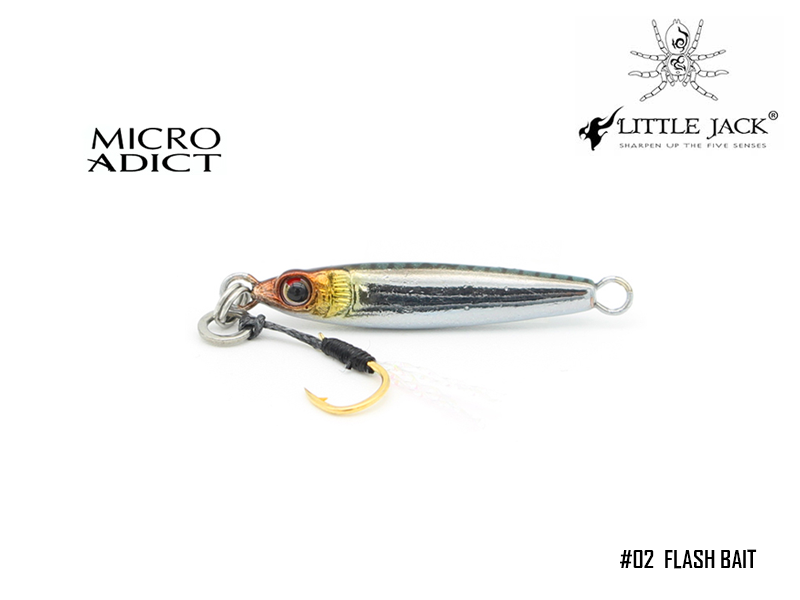 Little Jack Micro Addict (Weight: 2 gr, Colour: #02) [LJAC4725] - €5.52 :  , Fishing Tackle Shop