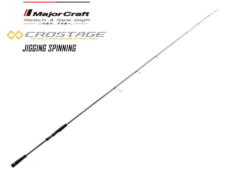 Major Craft New Crostage Jigging Spinning CRXJ-S58/3 (Length: 1.77mt, Lure: 60-120gr)