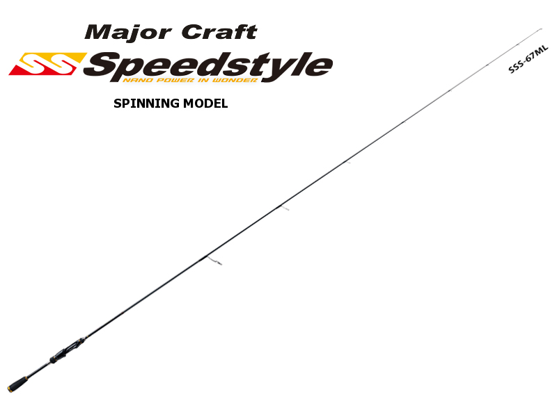 1251 for sale online Major Craft Speed Style Series Spinning Rod SSS 67ml 