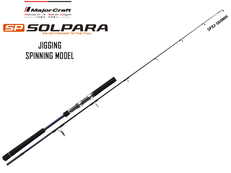 Major Craft 20 Solpara JIGGING SPXJ-S60M Spinning Rod 