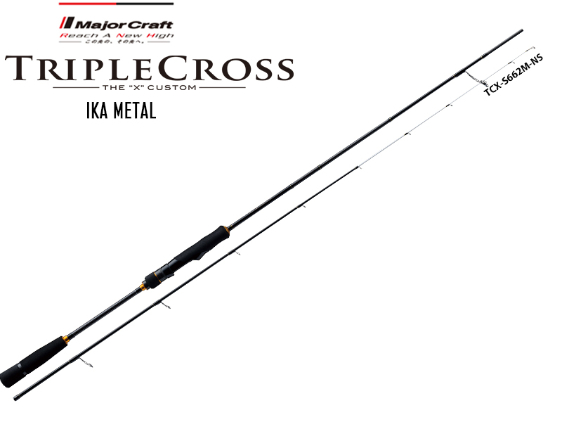 Major Craft Tripple Cross Ika Metal TCX-S702H/NS (Length: 2.13mt, Lure: 30-120gr)