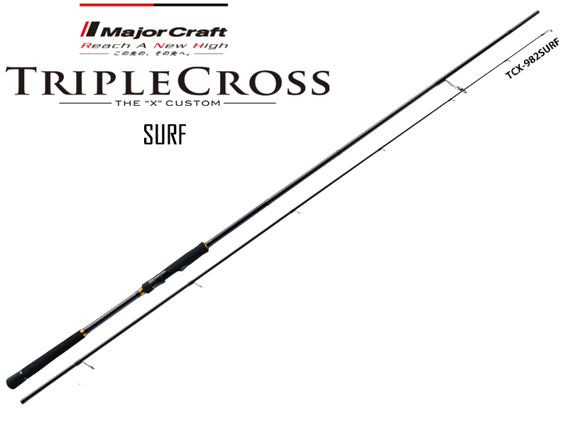 Major Craft Tripple Cross Sea Bass Model TCX-862ML (Length: 2.62mt, Lure: 10-30gr) - Click Image to Close