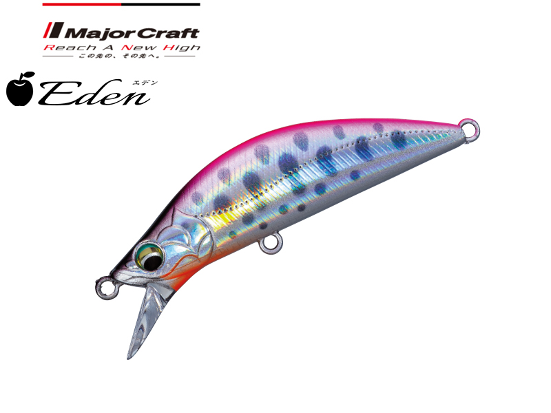 Major Craft Eden Heavy Sinking EDN-50H (Length: 50mm, Weight: 5.5gr, Color: #5 Laser Pink Yamame Trout)