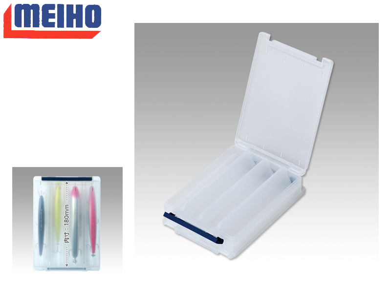 Meiho Reversible 180V - Clear (205 x 145 x 50 mm)