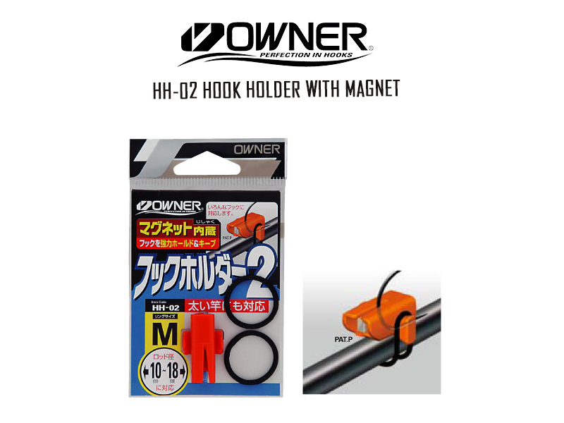 Owner HH-002 Hook Holder With Magnet (Size: Large) [MSO81080/L] - €4.40 :  , Fishing Tackle Shop