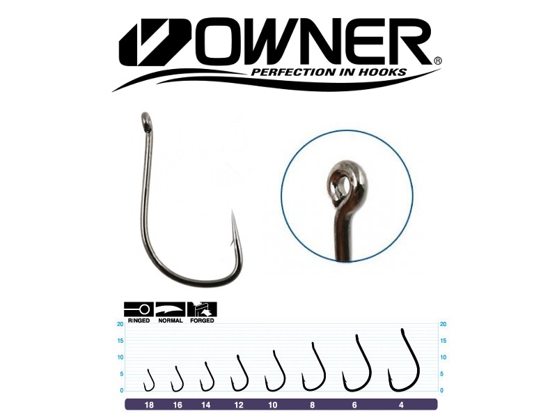 Owner 50922 Pin Hook Pro Pack (#10, 80pcs) [MSO50922P/10] - €6.35 :  , Fishing Tackle Shop