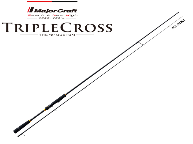 Major Craft Tripple Cross Eging Model TCX-832E (Length: 2.53mt, Egi: 2.5-3.5)