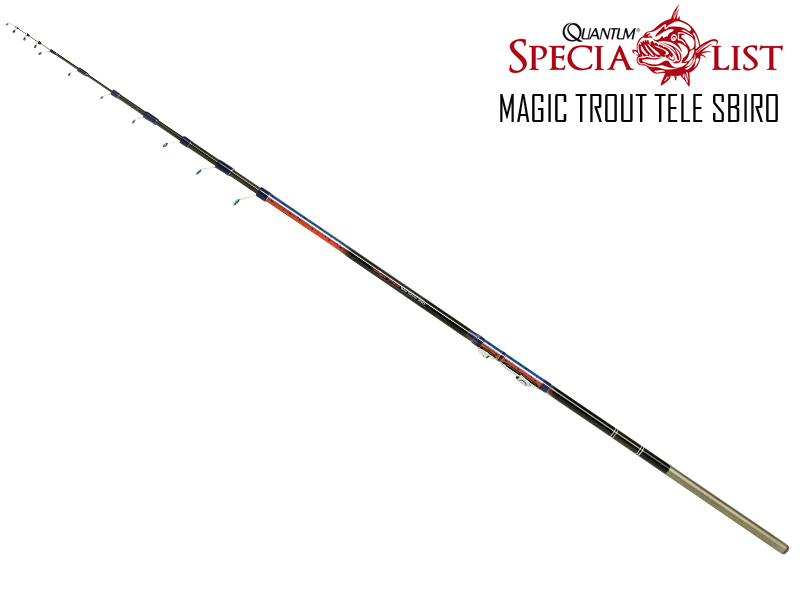Quantum Magic Trout Tele Sbiro (Length: 3.90mt, C.W: 30gr) [QUAN1546390] -  €59.44 : , Fishing Tackle Shop