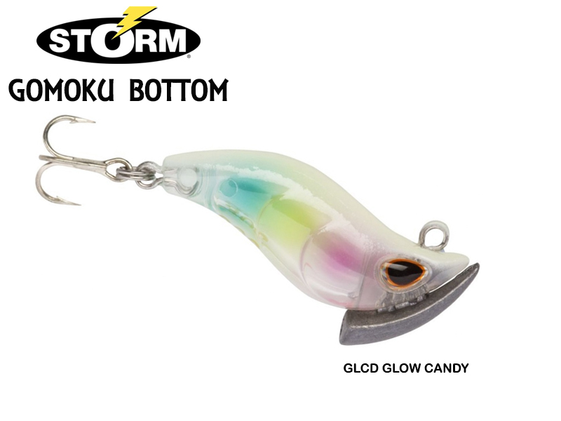 Storm Gomoku Bottom GBT30S (Length: 3cm, Weight: 2.5gr, Color: GLCD Glow Candy)