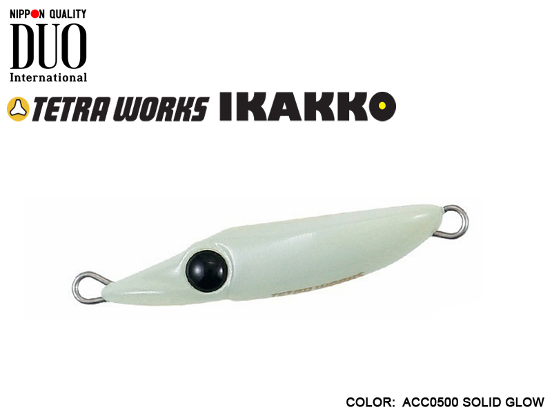 DUO Tetra Works Ikakko (Length: 38mm, Weight: 5.7gr, Color: ACC0500 SOLID GLOW)