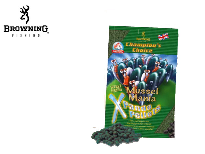 Browning Krazy Mussel Xpanda Pellets (Ø 6 mm, Bag: 700 g)