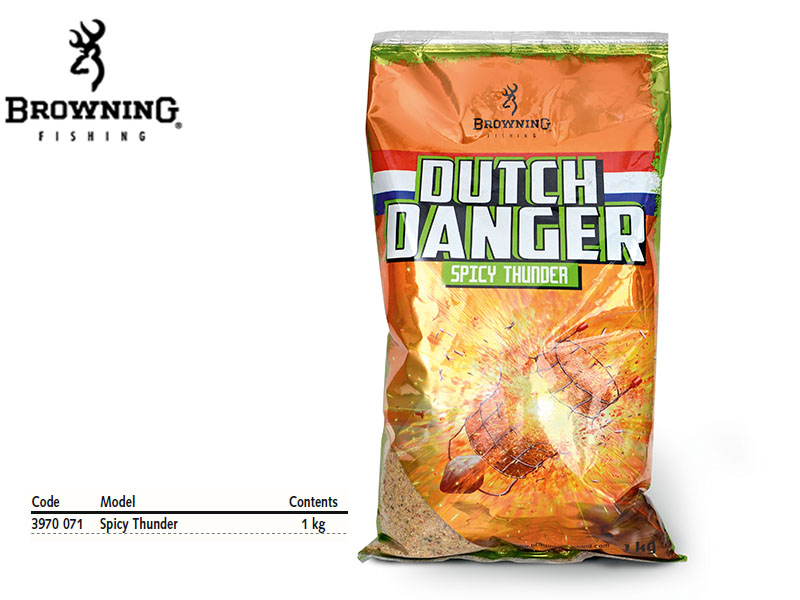 Browning Groundbait Dutch Danger Spicy Thunder (1Kg)