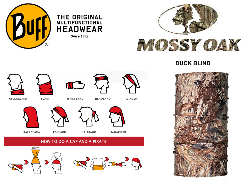 BUFF Mossy Oak® UV Buff® (Color: MO Duck Blind)