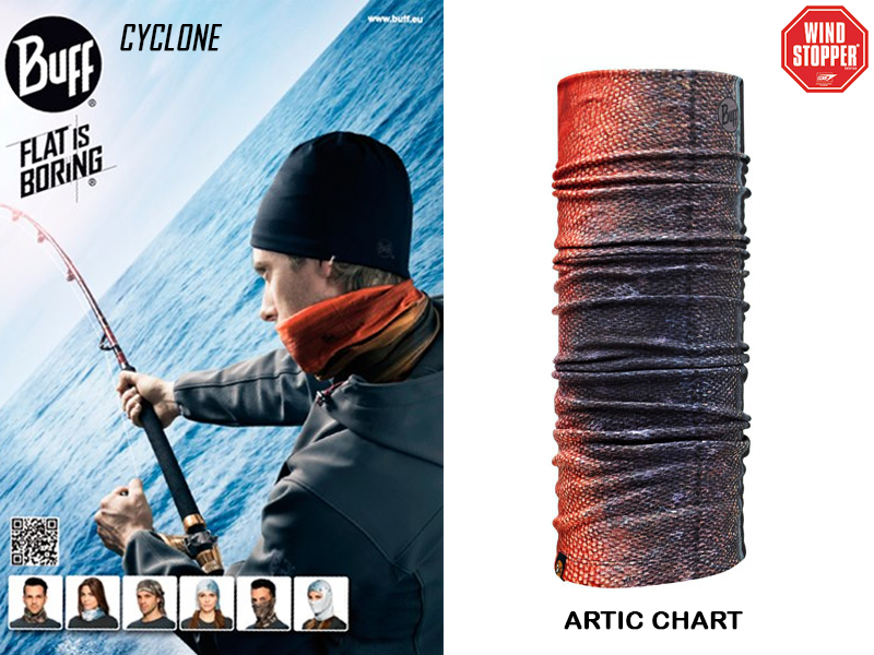 BUFF Angler's Collection Cyclone Artic Chart