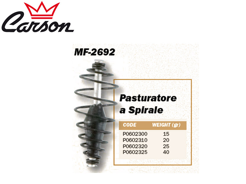 Carson Spiral Feeders MF-2692 ( Weight: 15g)