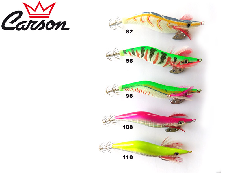 Carson Yashino MF-8001 Squid Lures (Size: 3.0, Color: 108)