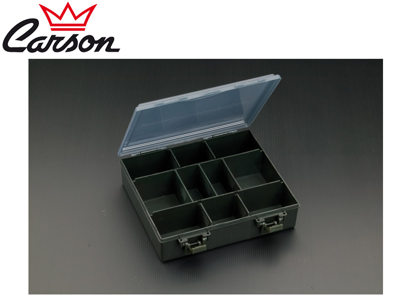 Carson 037 Tackle Box (L x W x H: 235 x 225 x 65 mm)