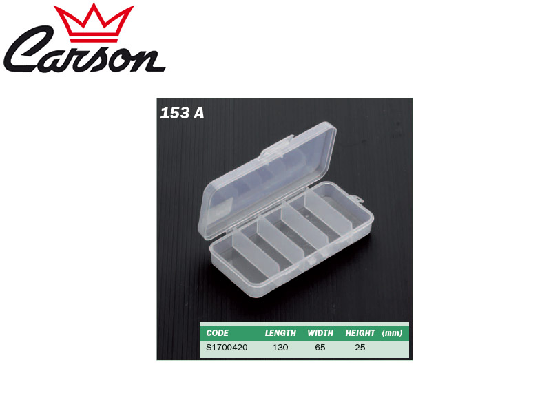 Carson 153 A Tackle Box (L x W x H: 130 x 65 x 25 mm)
