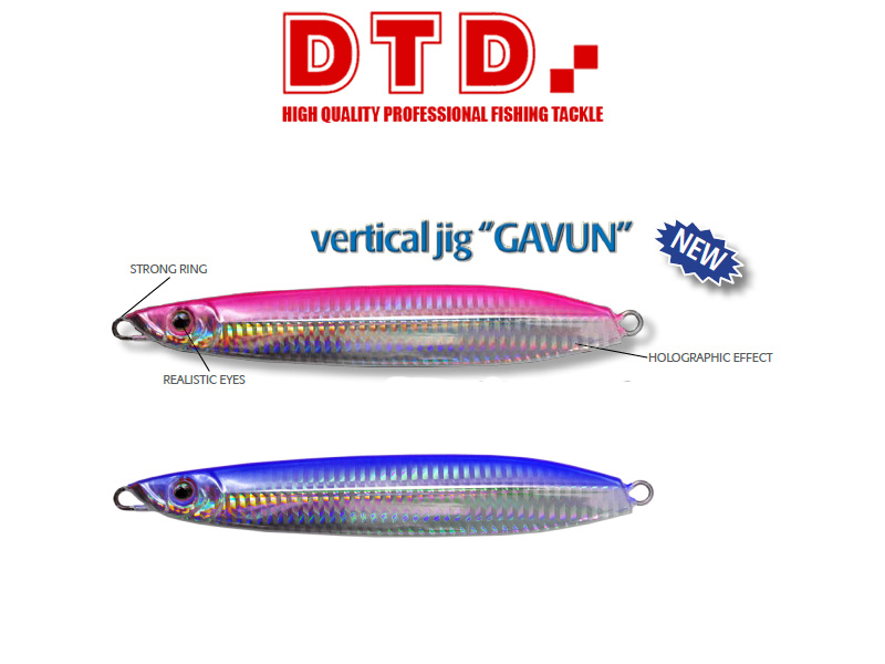 DTD Vertical Jig Gavun (150gr, Blue)