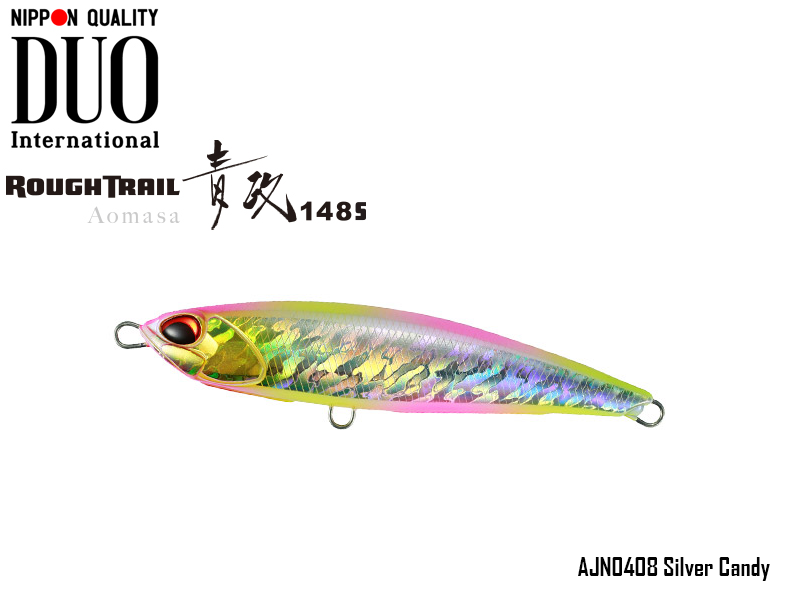 Duo Rough Trail Aomasa 148S (Length: 148mm, Weight: 67gr, Type: Sinking, Colour: AJN0408 Silver Candy)