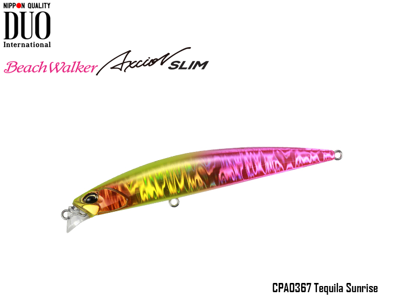 DUO Beach Walker Axcion Slim 105 (Length: 10.5cm, Colour: CPA0367 Tequila Sunrise)