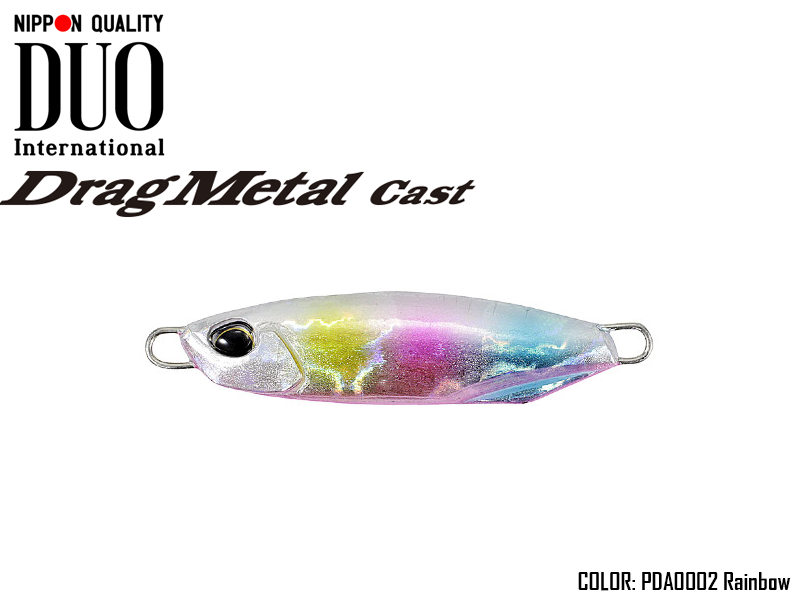 Duo Drag Metal Cast (Length: 56mm, Weight: 30gr, Color: PDA0002 Rainbow)