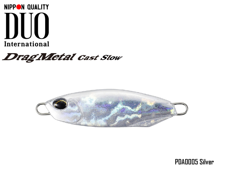 Duo Drag Metal cast Slow ( Weight: 60gr, Color: PDA0005 Silver)