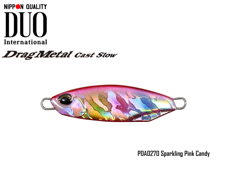 Duo Drag Metal cast Slow (Length: 60mm, Weight: 40gr, Color: PDA0270 Sparkling Pink Candy)