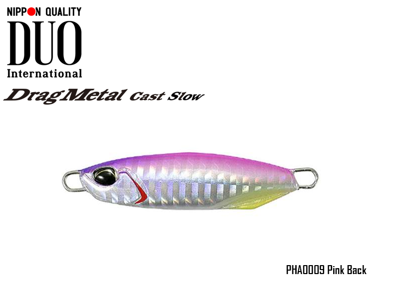 Duo Drag Metal cast Slow ( Weight: 60gr, Color: PHA0009 Pink Back)